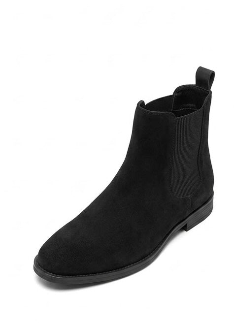 Primark Black Suede-Effect Chelsea Boots