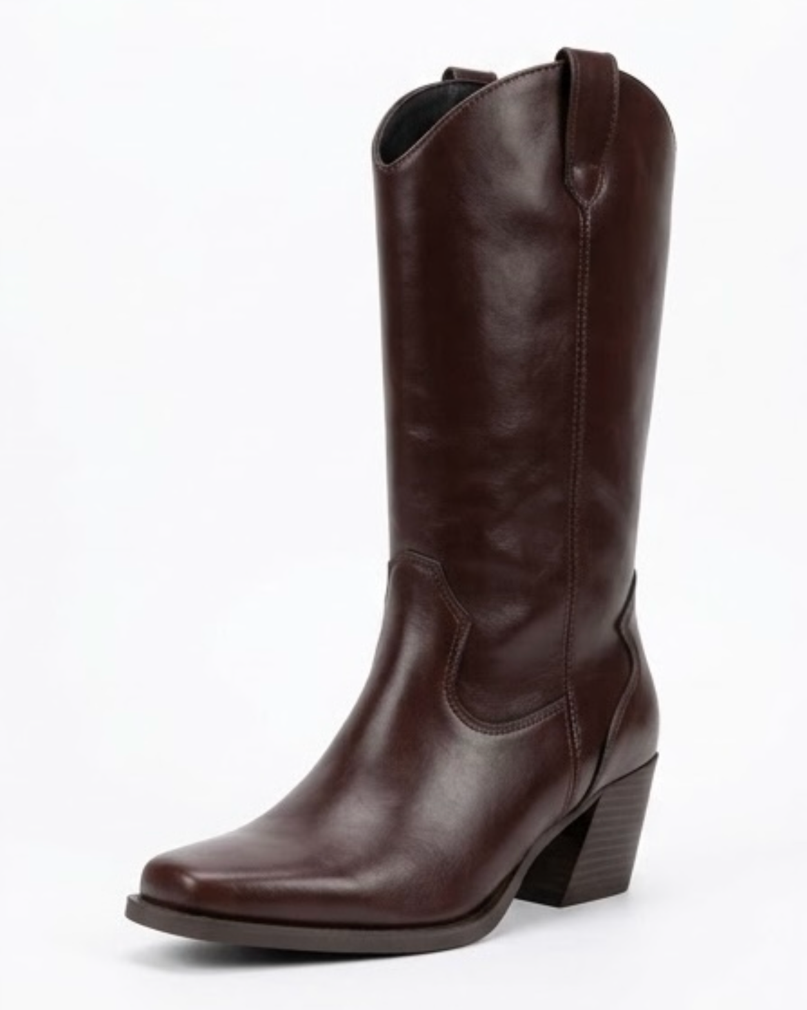 Primark Square Toe Wingtip High Boots