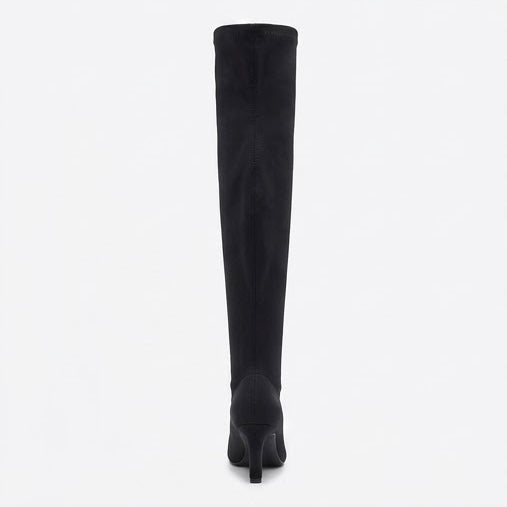 Primark Black Stretch Over-the-Knee Stiletto Boots