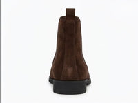 Primark Dark Brown Suede-Effect Chelsea Boots