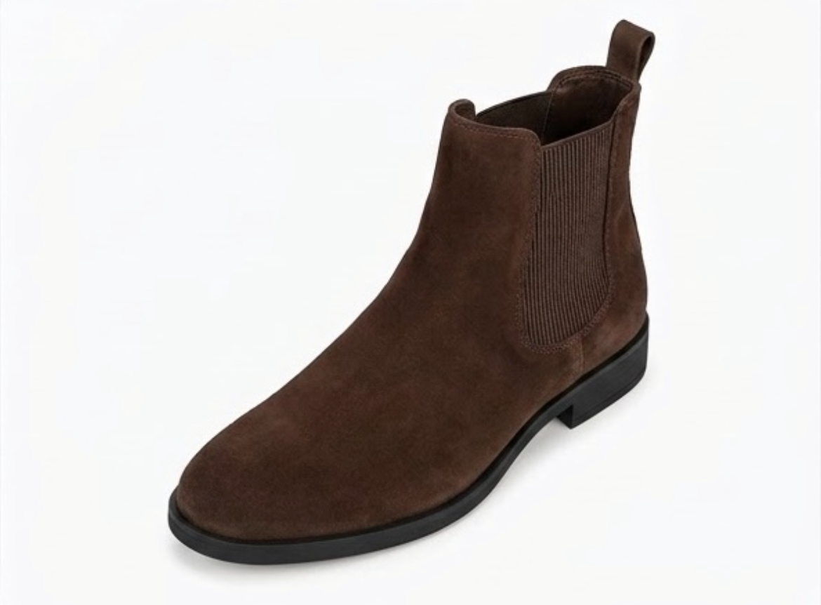 Primark Dark Brown Suede-Effect Chelsea Boots