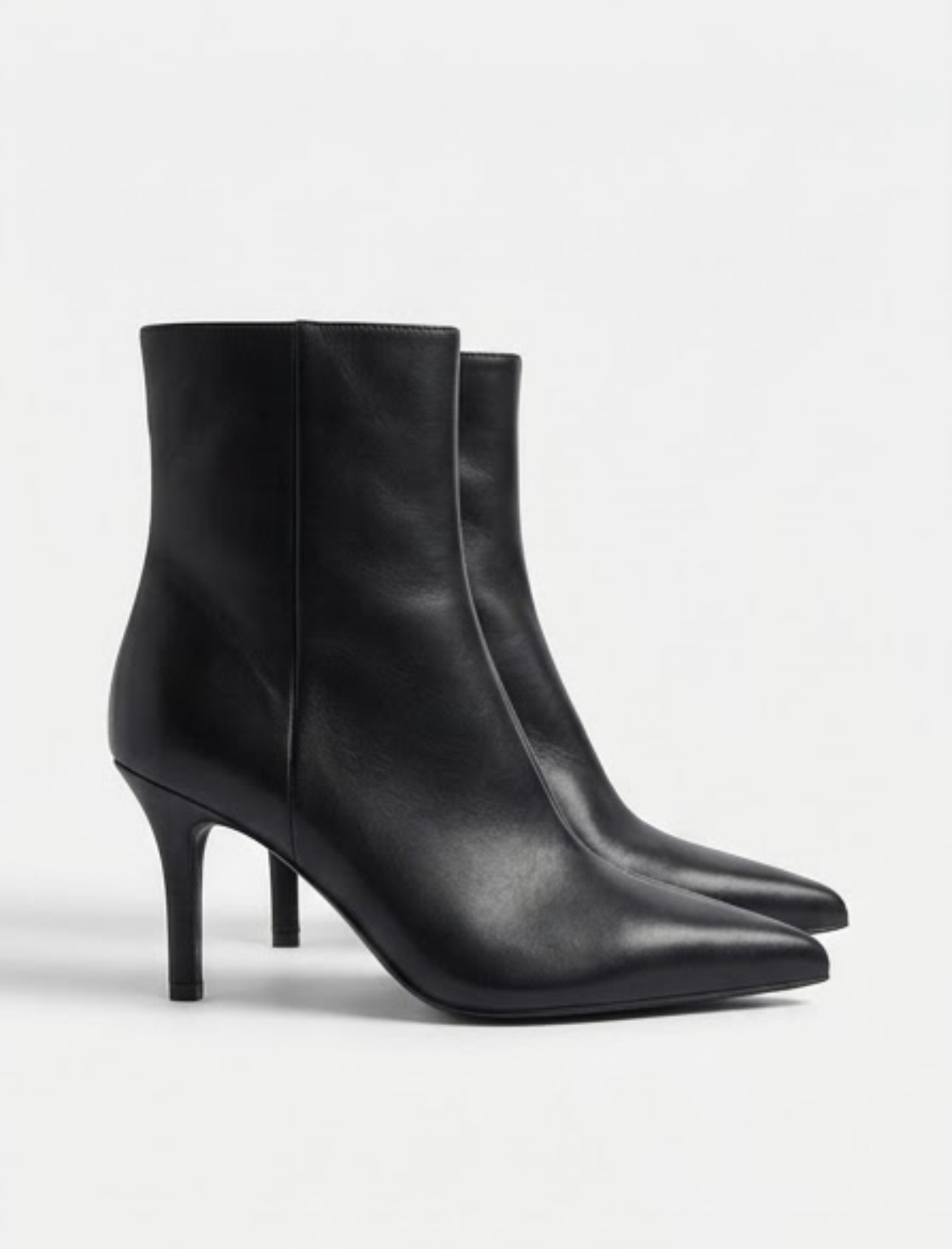 Primark Black Pointed Toe Stiletto Ankle Boots