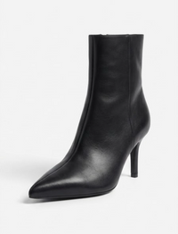 Primark Black Pointed Toe Stiletto Ankle Boots