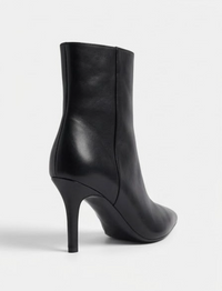 Primark Black Pointed Toe Stiletto Ankle Boots