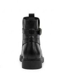 Primark Black Ankle Boots with Buckle Strap