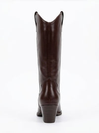 Primark Square Toe Wingtip High Boots