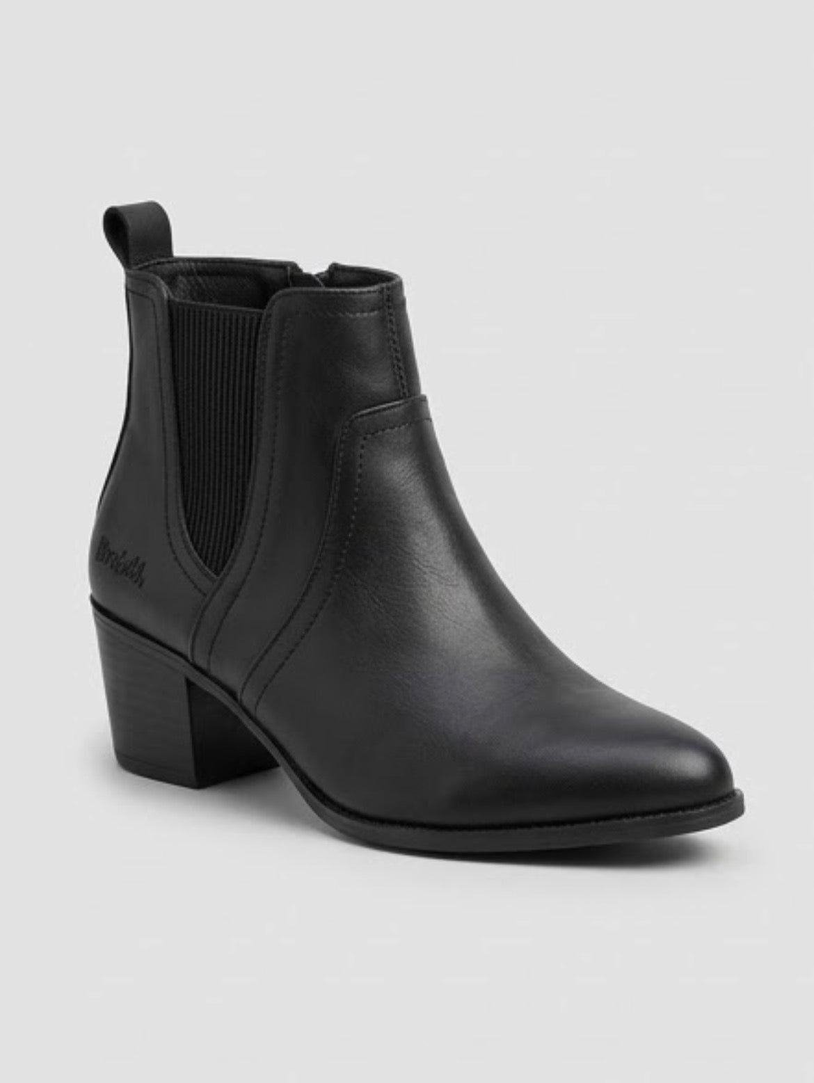 Blowfish Malibu Black Block Heel Chelsea Boots