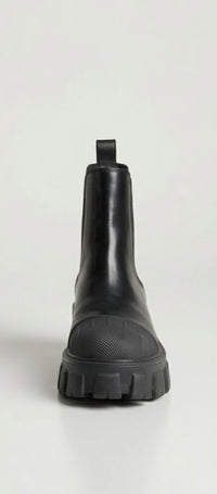 Truffle Black Chunky Chelsea Boots