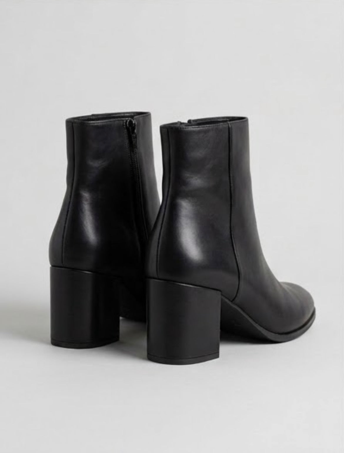 Dorothy Perkins Black Block Heel Ankle Boots