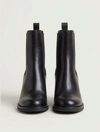 Lipsy Black Block Heel Chelsea Boots
