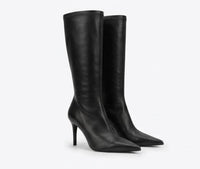 Rita Ora x Primark Black Pointed Stiletto Knee-High Boots
