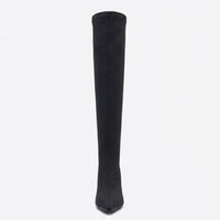 Primark Black Stretch Over-the-Knee Stiletto Boots