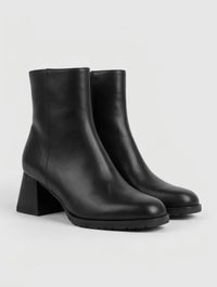 Primark Black Classic Block Heel Ankle Boots