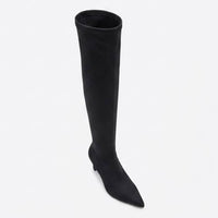 Primark Black Stretch Over-the-Knee Stiletto Boots