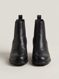 Matalan Black Wedge Chelsea Boots