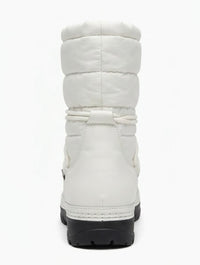 Primark White Fur-Lined Padded Snow Boots