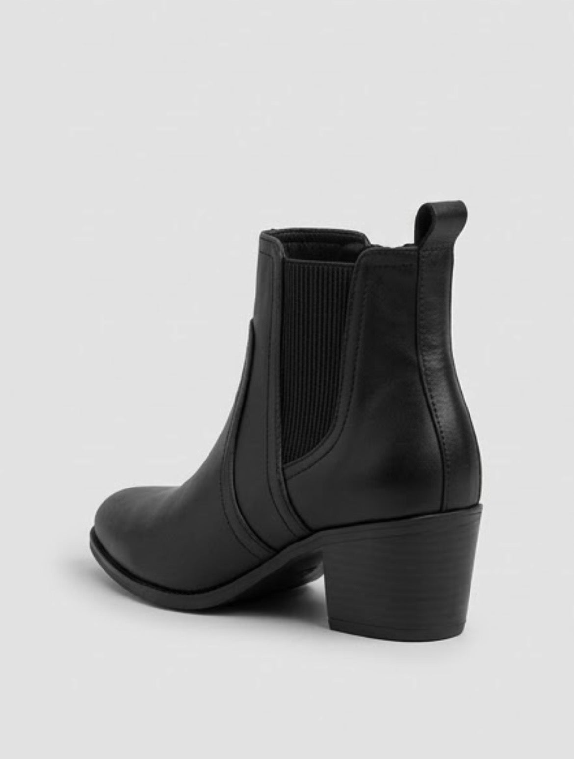 Blowfish Malibu Black Block Heel Chelsea Boots