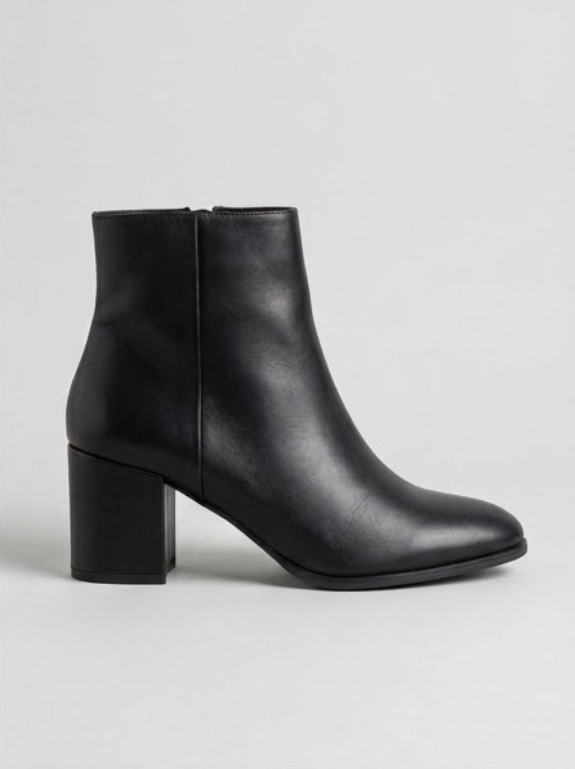 Dorothy Perkins Black Block Heel Ankle Boots