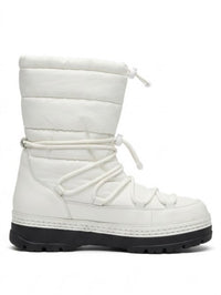 Primark White Fur-Lined Padded Snow Boots