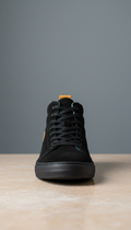 Black Suede High-Top Sneaker